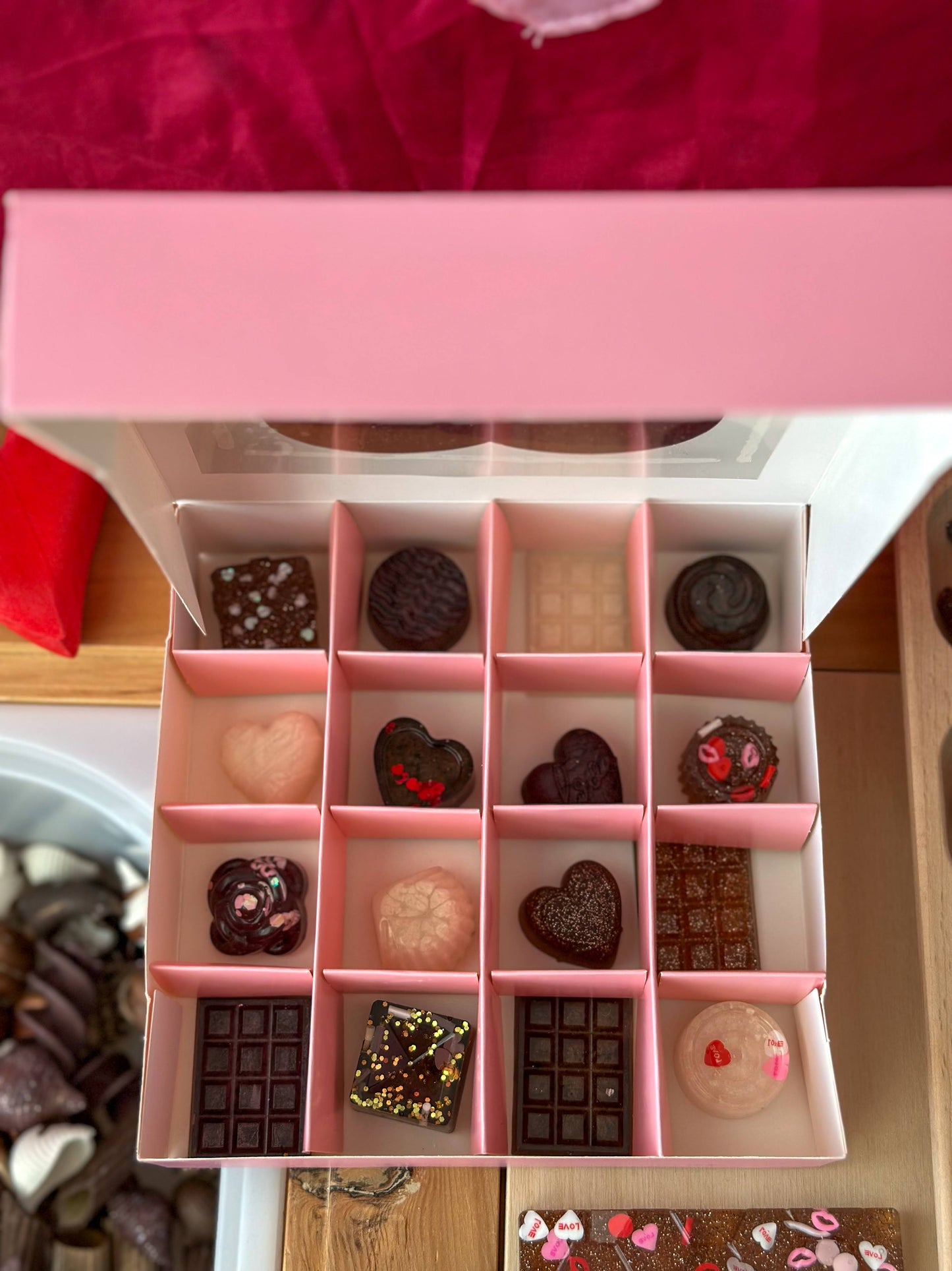 Chocolate Treasure Box – Resin Chocolates