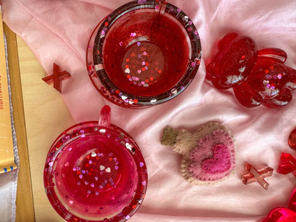 Cup and Saucer - Resin Play Pieces