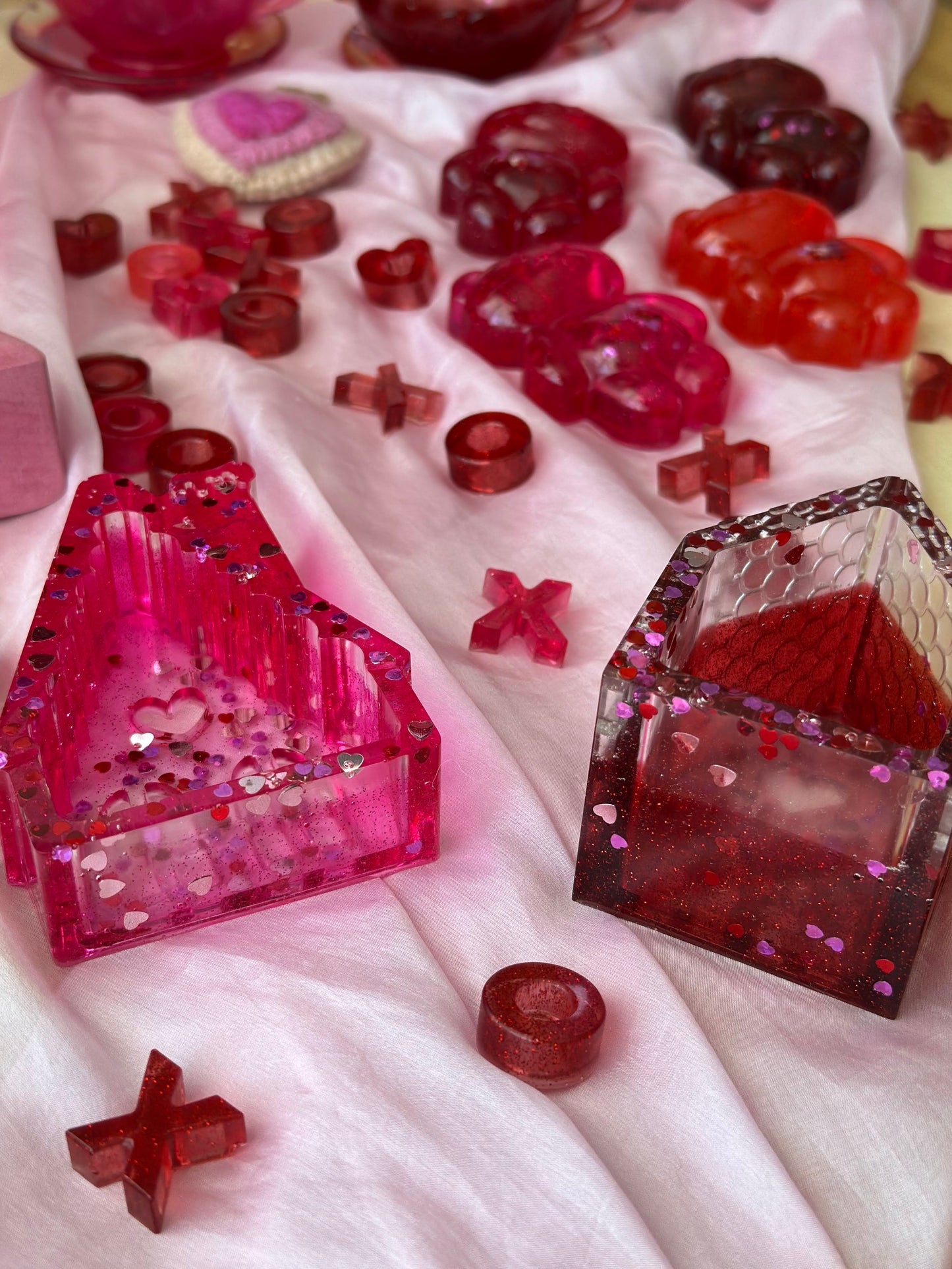 Friendship Cabins - Resin Play Pieces